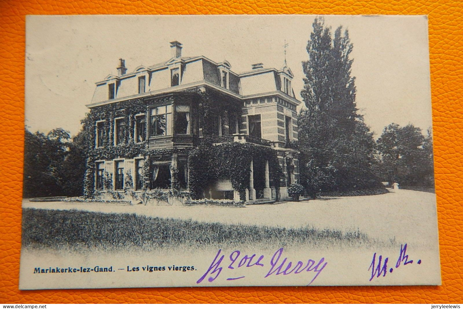 MARIAKERKE-bij-GENT  -   Villa  " Les Vignes Vierges "   - 1902 - Gent