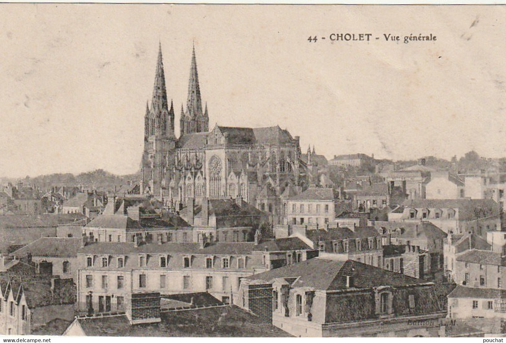 ZY 65-(49) CHOLET - VUE GENERALE - 2 SCANS - Cholet