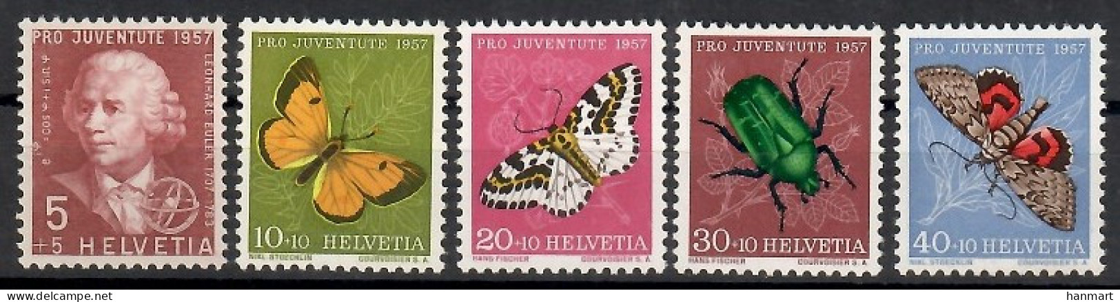 Switzerland 1957 Mi 648-652 MNH  (ZE1 SWT648-652) - Andere