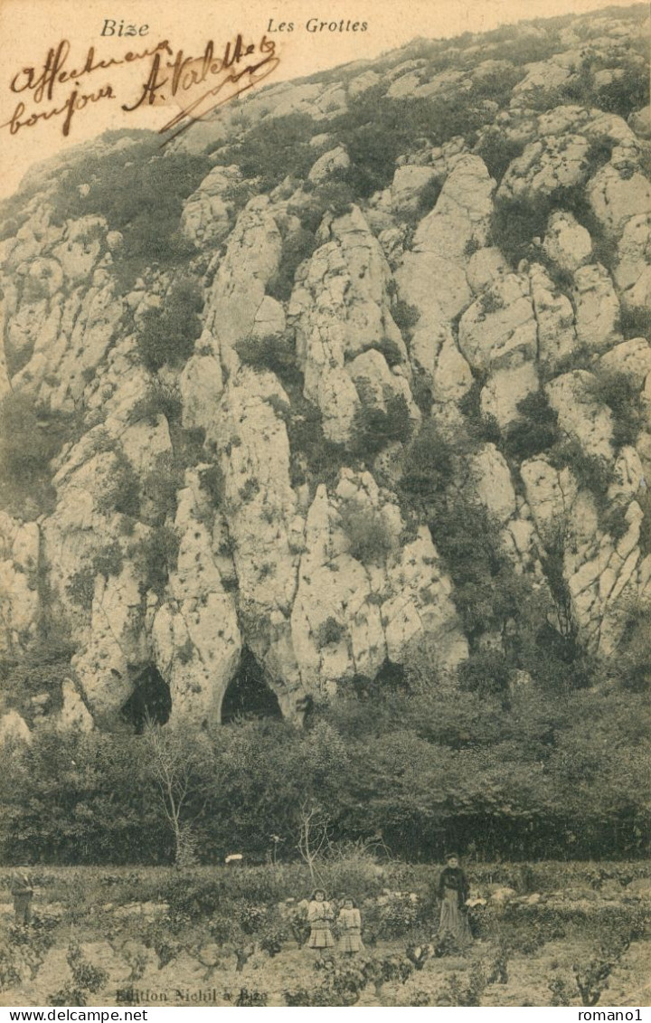 11)   BIZE  -  Les Grottes - Autres & Non Classés