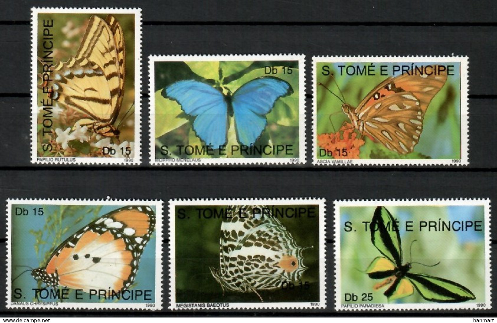 Sao Tome And Principe 1990 Mi 1191-1196 MNH  (ZS6 STP1191-1196) - Other & Unclassified