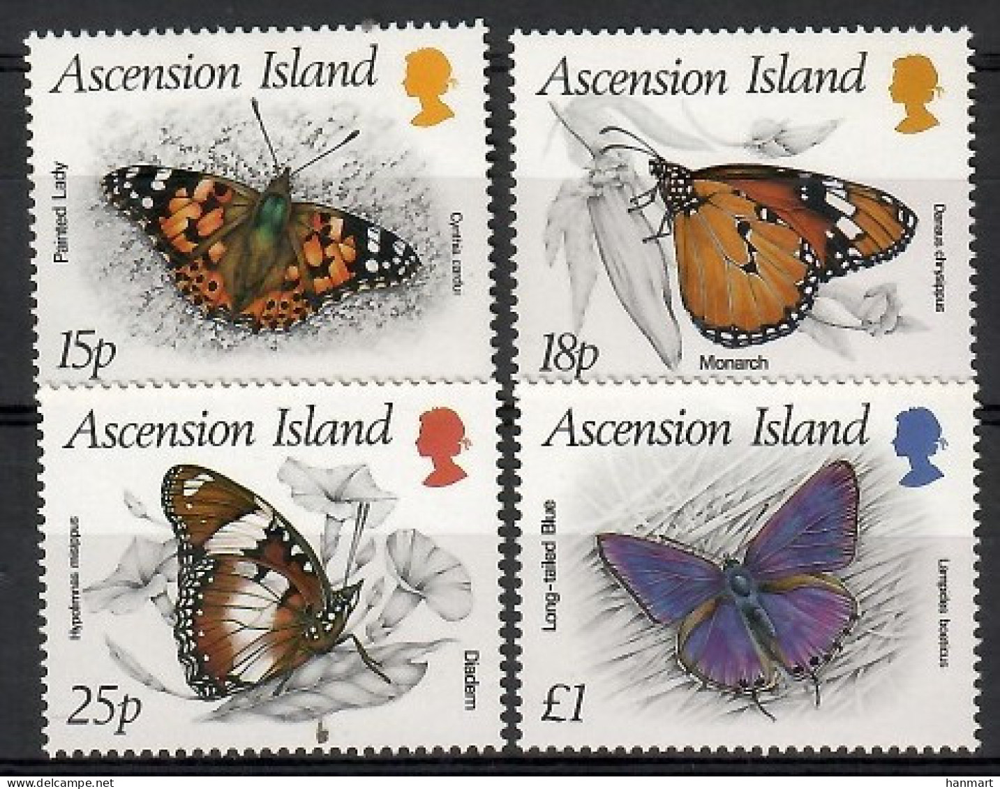 Ascension Island 1987 Mi 439-442 MNH  (ZS6 ASI439-442) - Andere