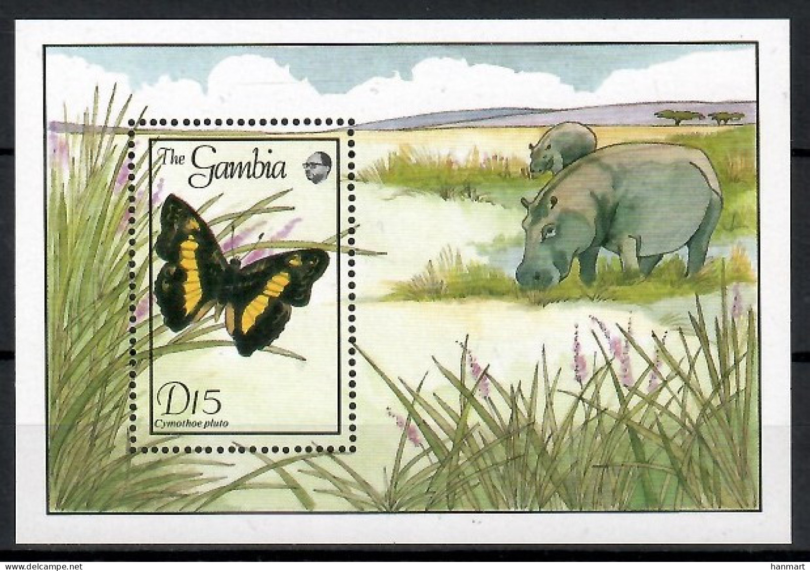 Gambia 1989 Mi Block 65 MNH  (ZS5 GMBbl65) - Sonstige & Ohne Zuordnung