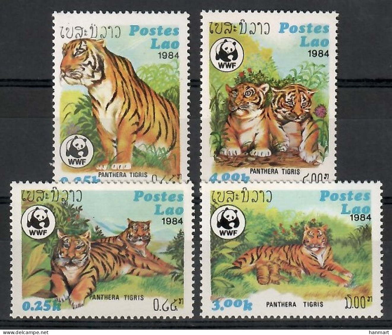 Laos 1984 Mi 706-709 MNH  (ZS8 LAO706-709) - Altri