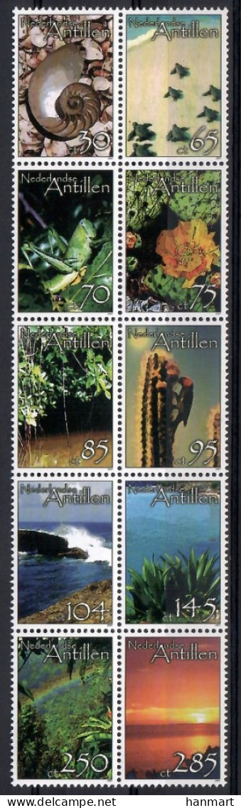 Netherlands Antilles 2007 Mi 1571-1580 MNH  (ZS2 DTAzeh1571-1580) - Schildpadden