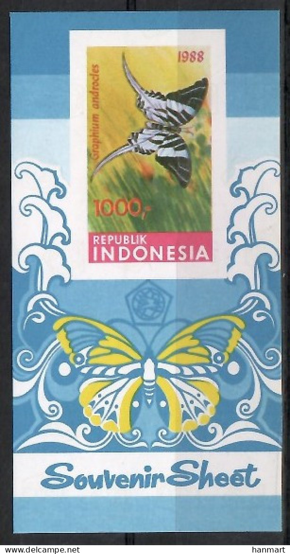 Indonesia 1988 Mi Block 65B MNH  (ZS8 INSbl65B) - Andere & Zonder Classificatie