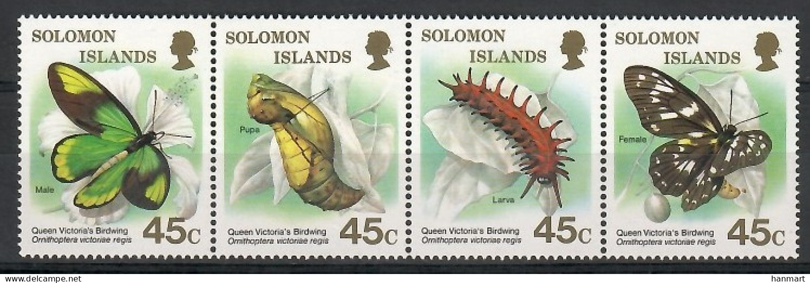 Solomon Islands 1987 Mi 667-670 MNH  (ZS7 SLIvie667-670) - Other & Unclassified