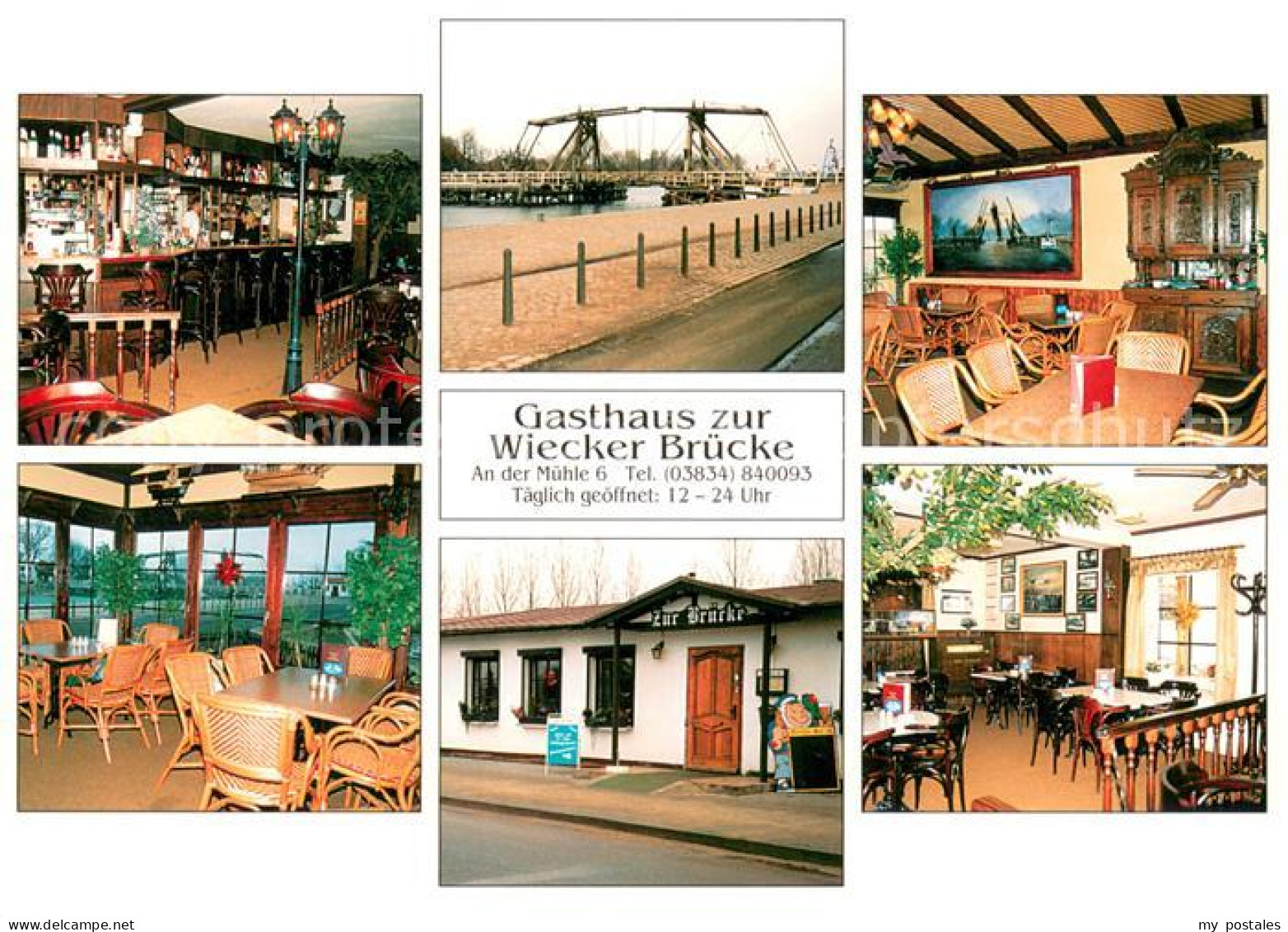 73651892 Wieck Darss Gasthaus Zur Wiecker Bruecke Bar Gastraeume Wieck Darss - Altri & Non Classificati
