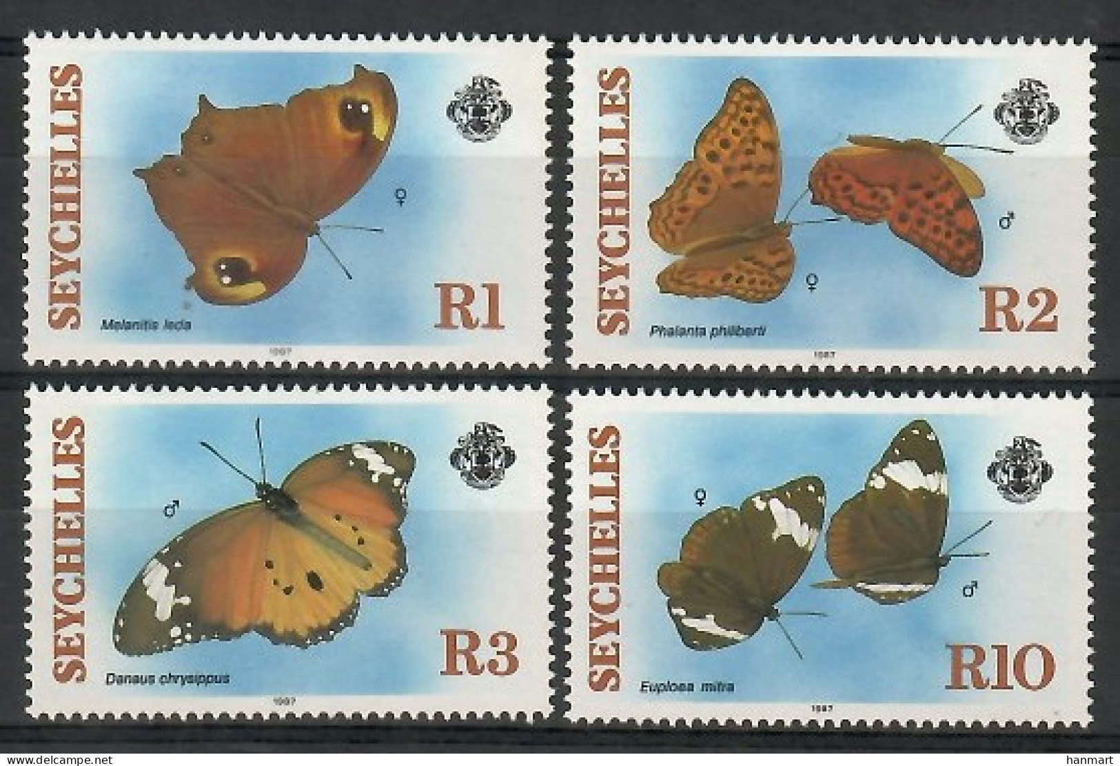 Seychelles 1987 Mi 629-632 MNH  (ZS4 SYC629-632) - Autres