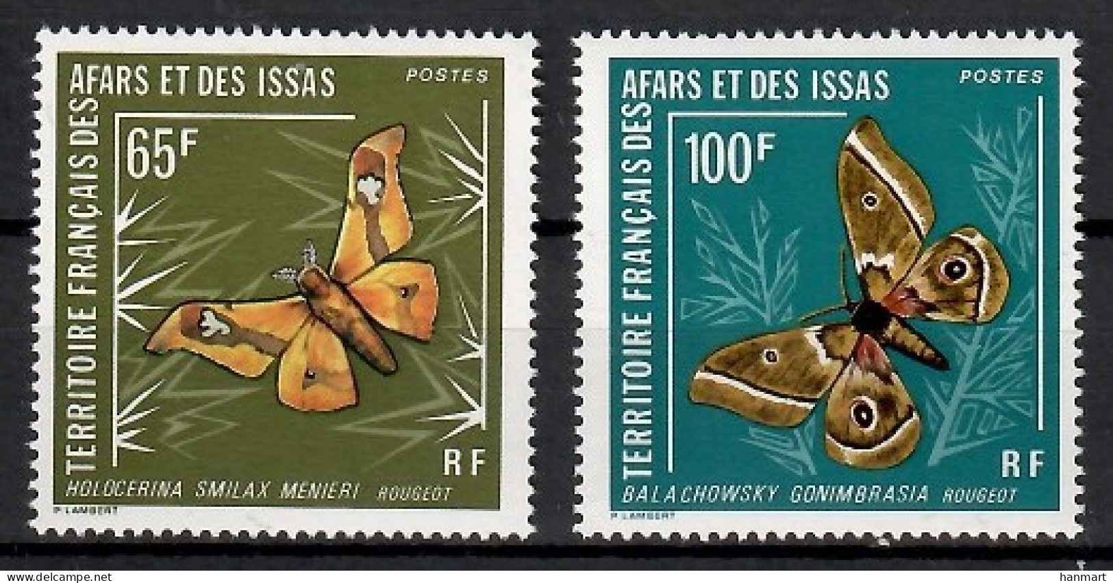 French Afars And Issas 1976 Mi 145-146 MNH  (ZS4 DJB145-146) - Other
