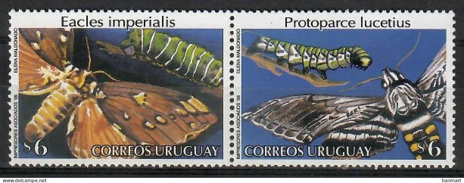 Uruguay 1998 Mi 2376-2377 MNH  (ZS3 URGpar2376-2377) - Sonstige