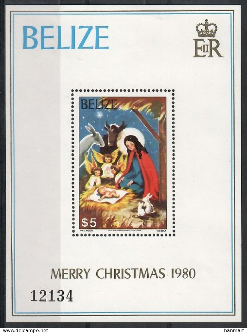 Belize 1980 Mi Block 27 MNH  (ZS1 BLZbl27) - Altri