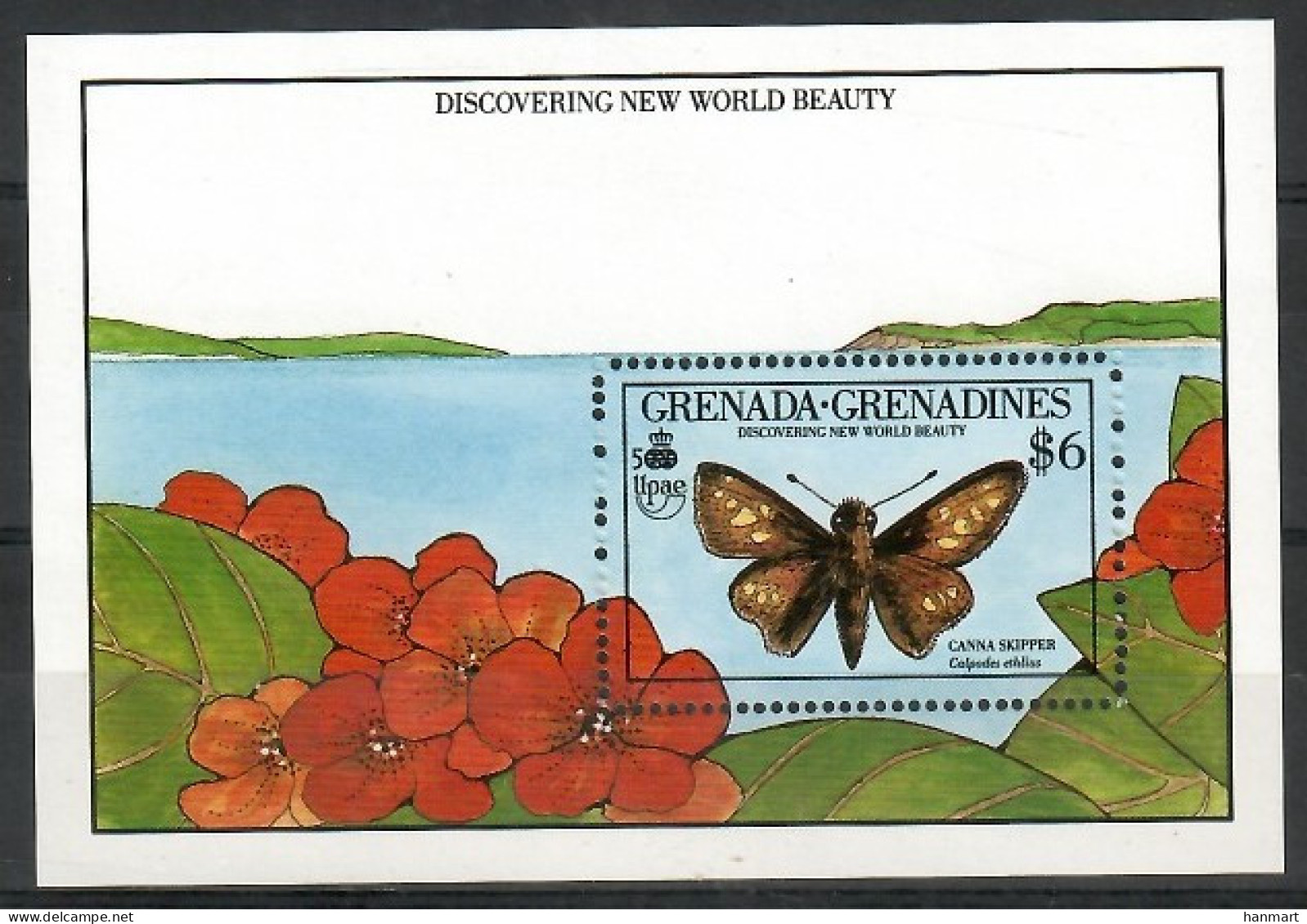 Grenada Grenadines 1990 Mi Block 187 MNH  (ZS2 GGRbl187) - Sonstige & Ohne Zuordnung
