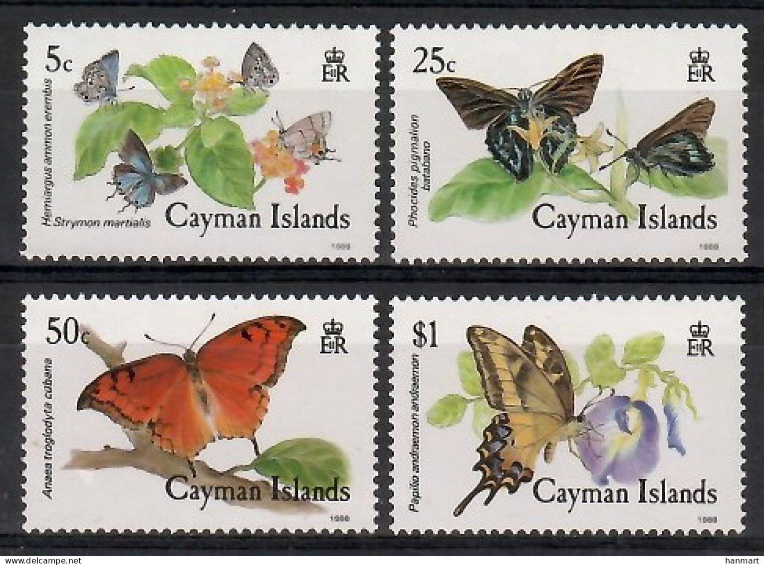 Cayman Islands 1988 Mi 600-603 MNH  (ZS2 CYI600-603) - Otros & Sin Clasificación