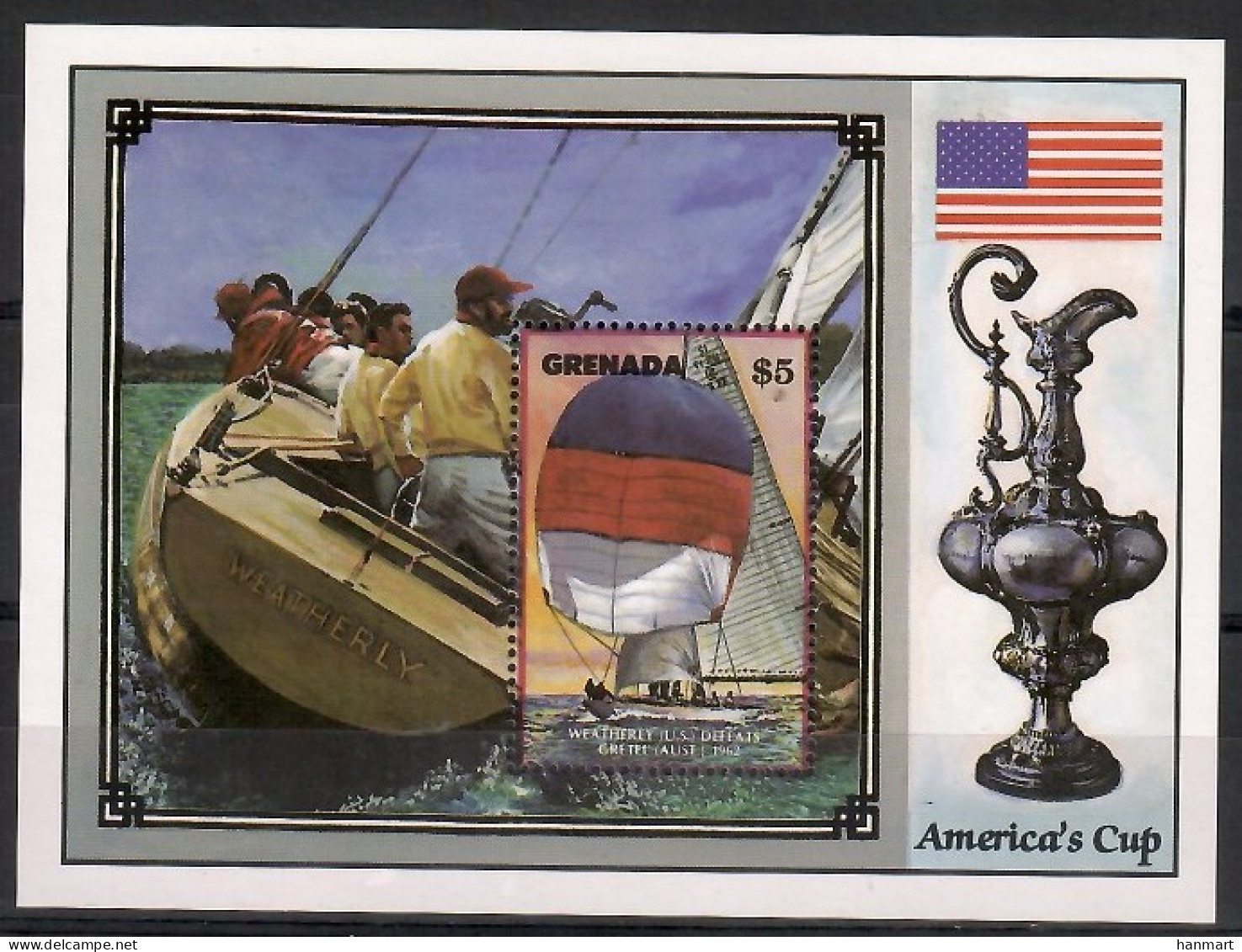 Grenada 1987 Mi Block 182 MNH  (ZS2 GRDbl182) - Briefmarken