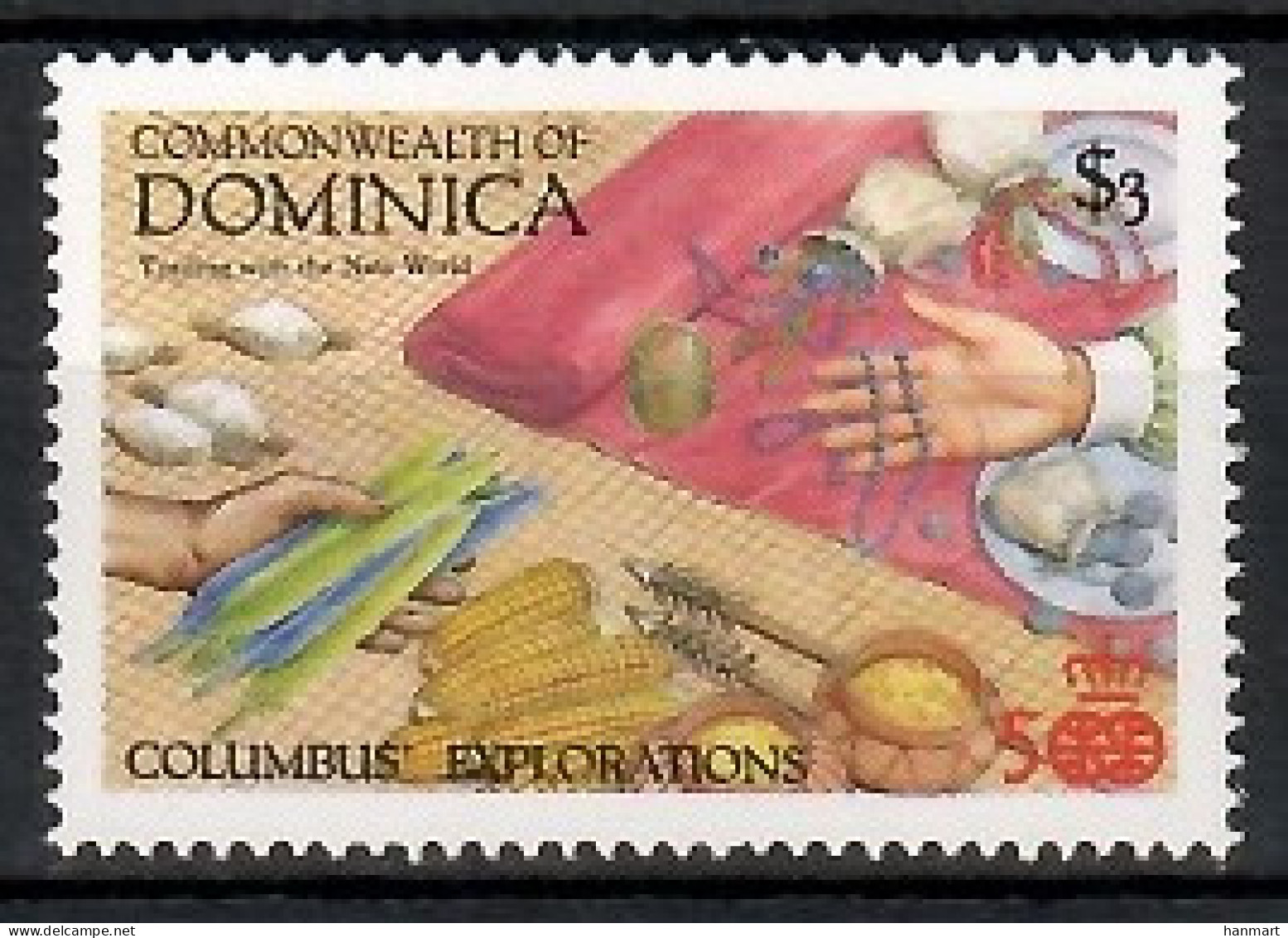 Dominica 1987 Mi 1047 MNH  (LZS2 DMN1047) - Minéraux
