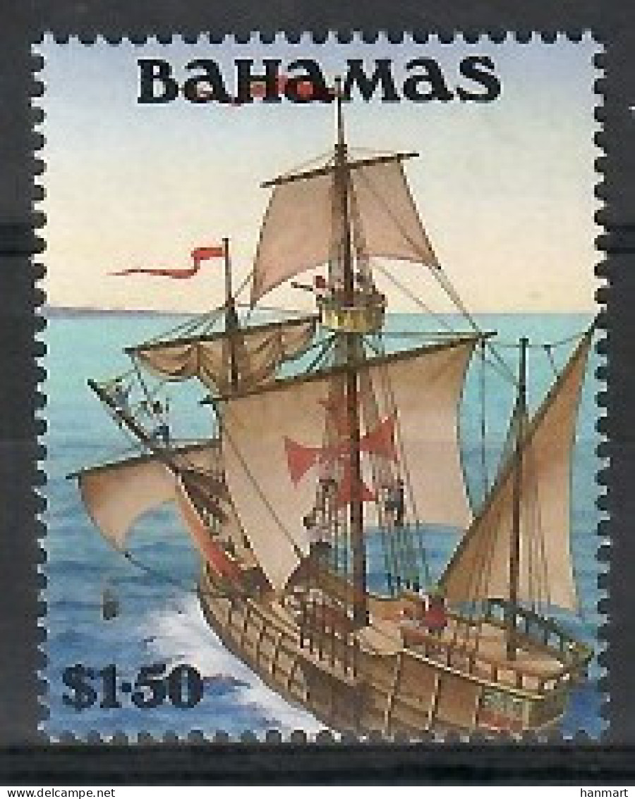 Bahamas 1992 Mi 790 MNH  (ZS2 BHM790) - Barche