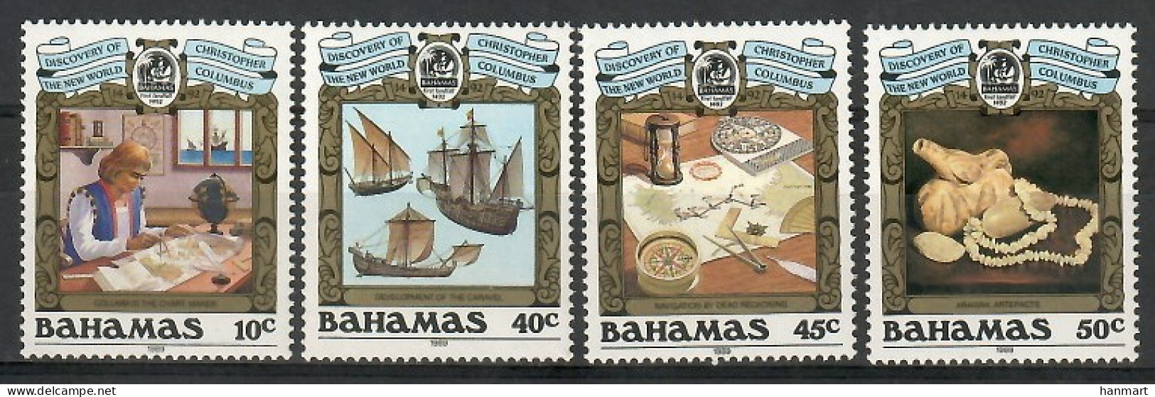 Bahamas 1989 Mi 690-693 MNH  (ZS2 BHM690-693) - Andere & Zonder Classificatie