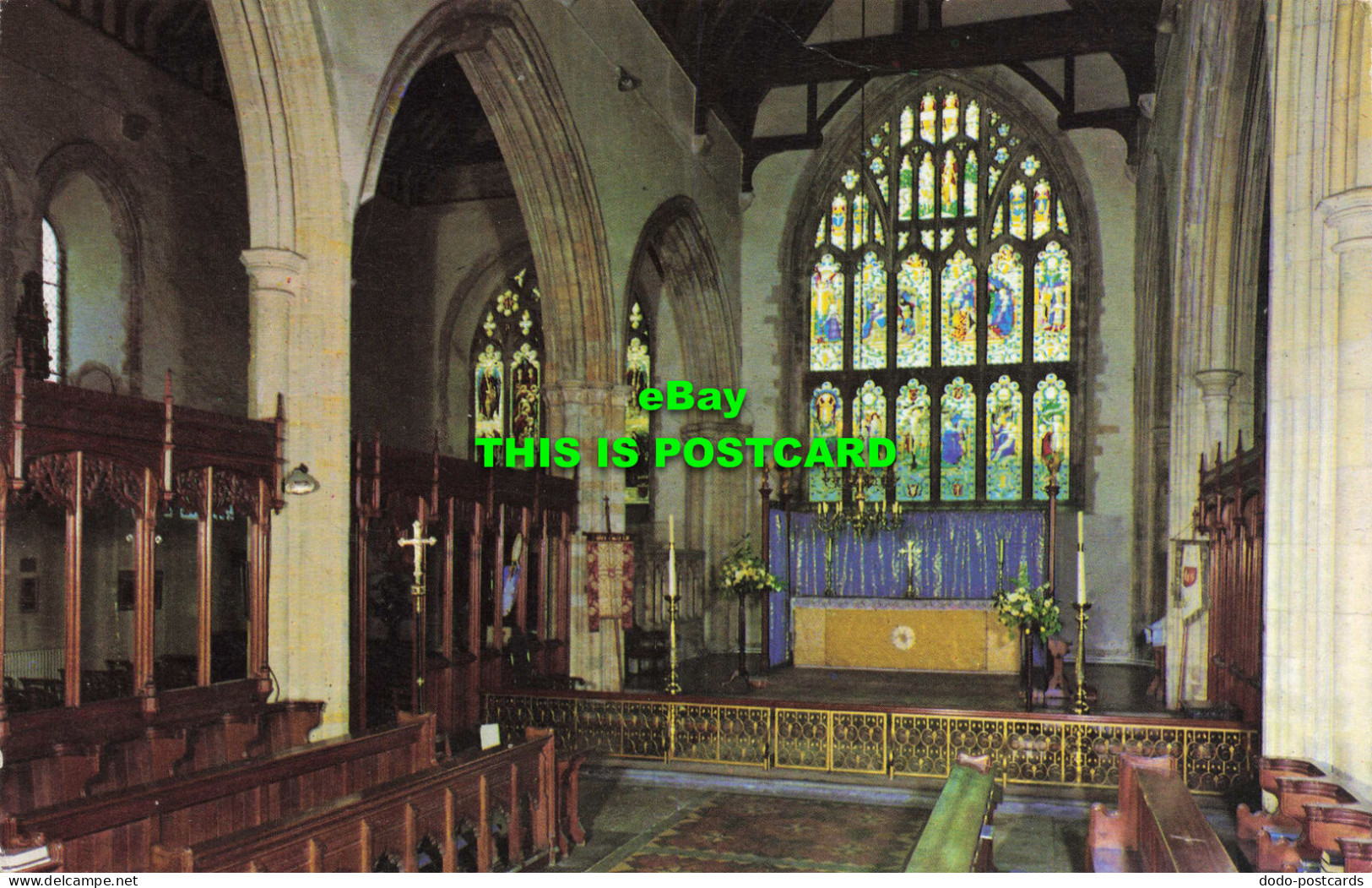 R572748 Parish Church Of St. Mary The Virgin. Rye. Sussex. Chancel. Circa 1120 A - Wereld