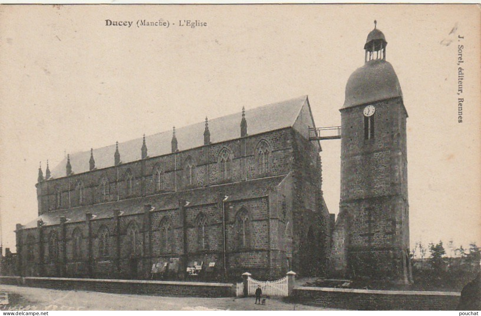 ZY 69-(50) DUCEY - L' EGLISE - 2 SCANS - Ducey