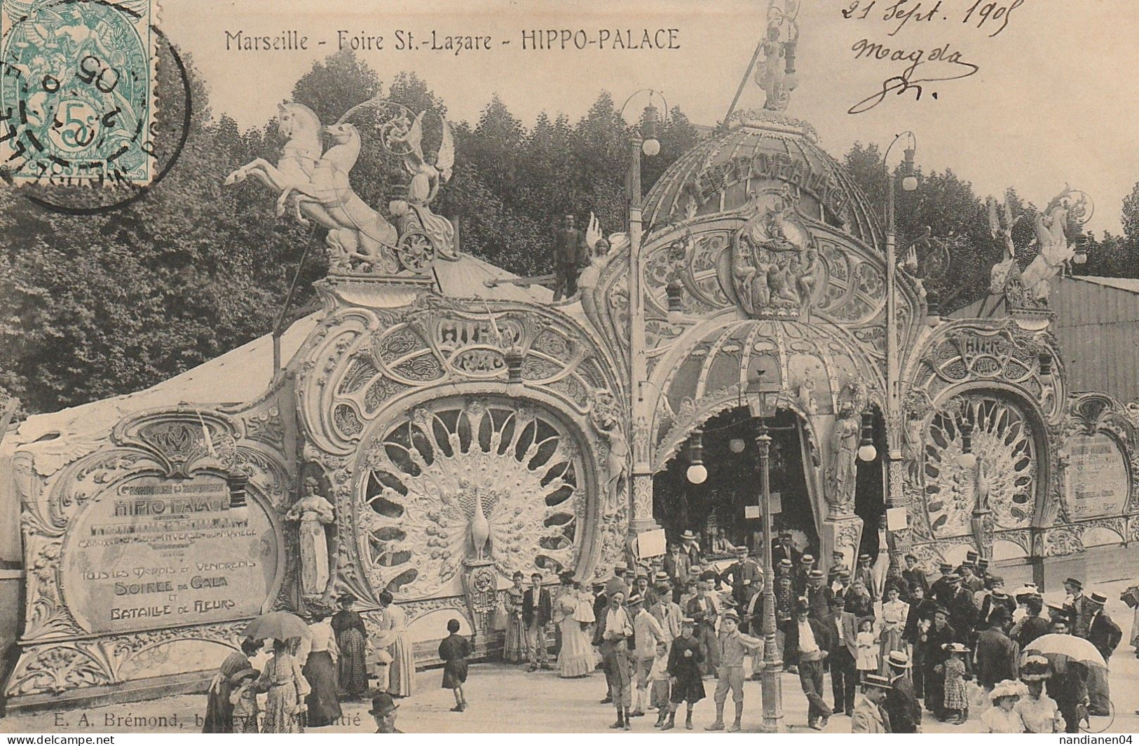 *CPA - 13 - Marseille - Foire St Lazare - Hippo Palace - Sin Clasificación