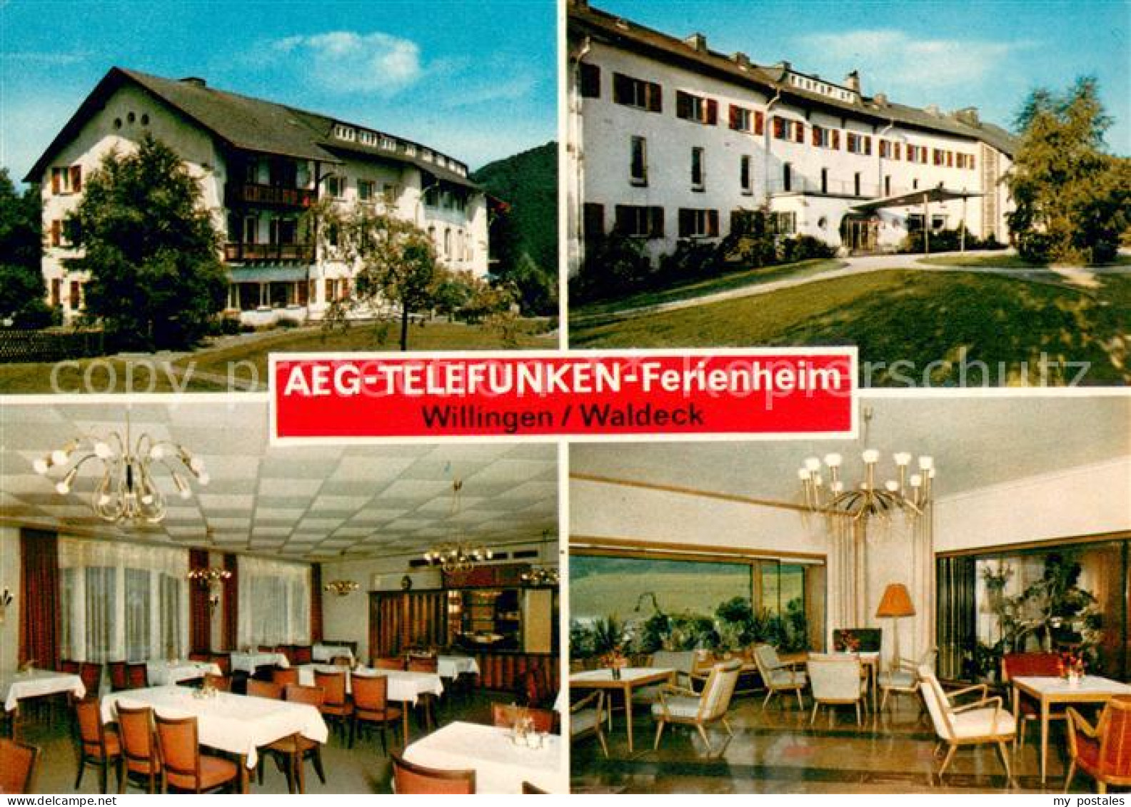 73651837 Willingen Sauerland AEG Telefunken Ferienheim Restaurant Willingen Saue - Otros & Sin Clasificación