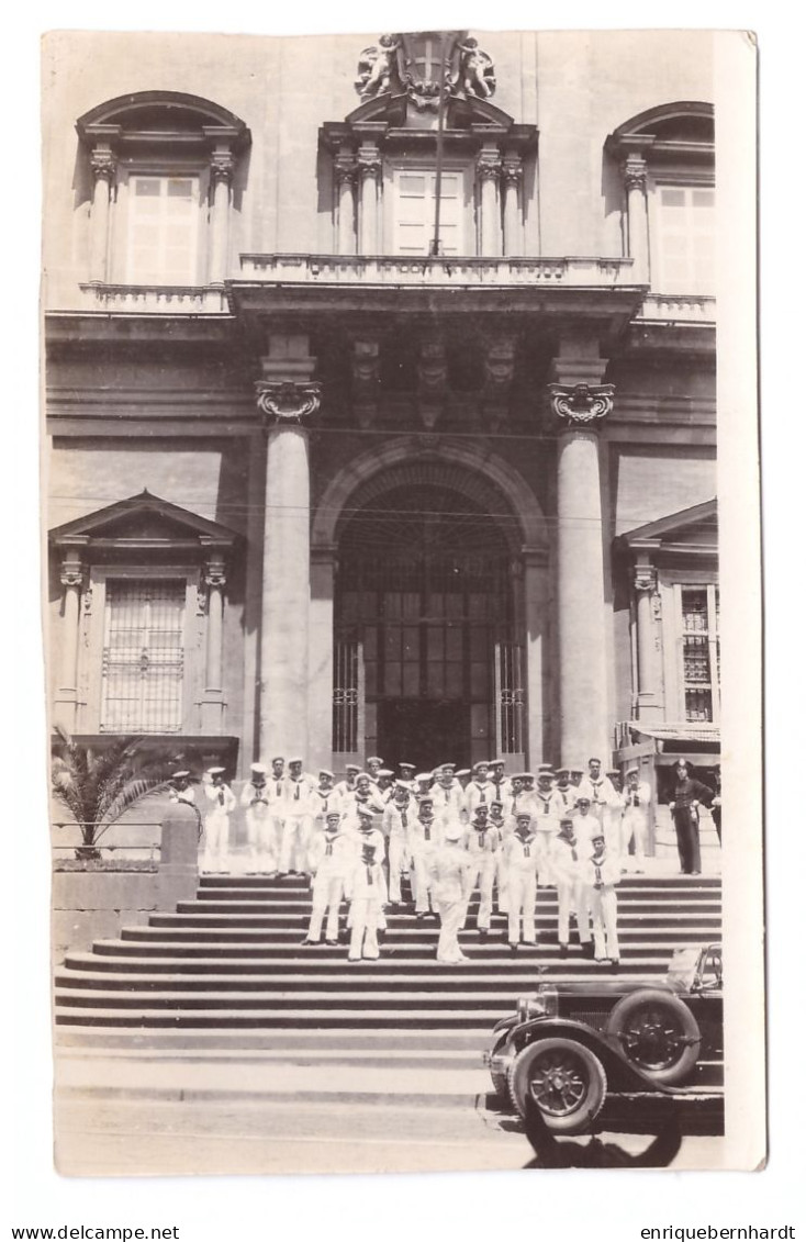 FOTOGRAFÍA DE GRUPO DE CADETES - Guerre, Militaire