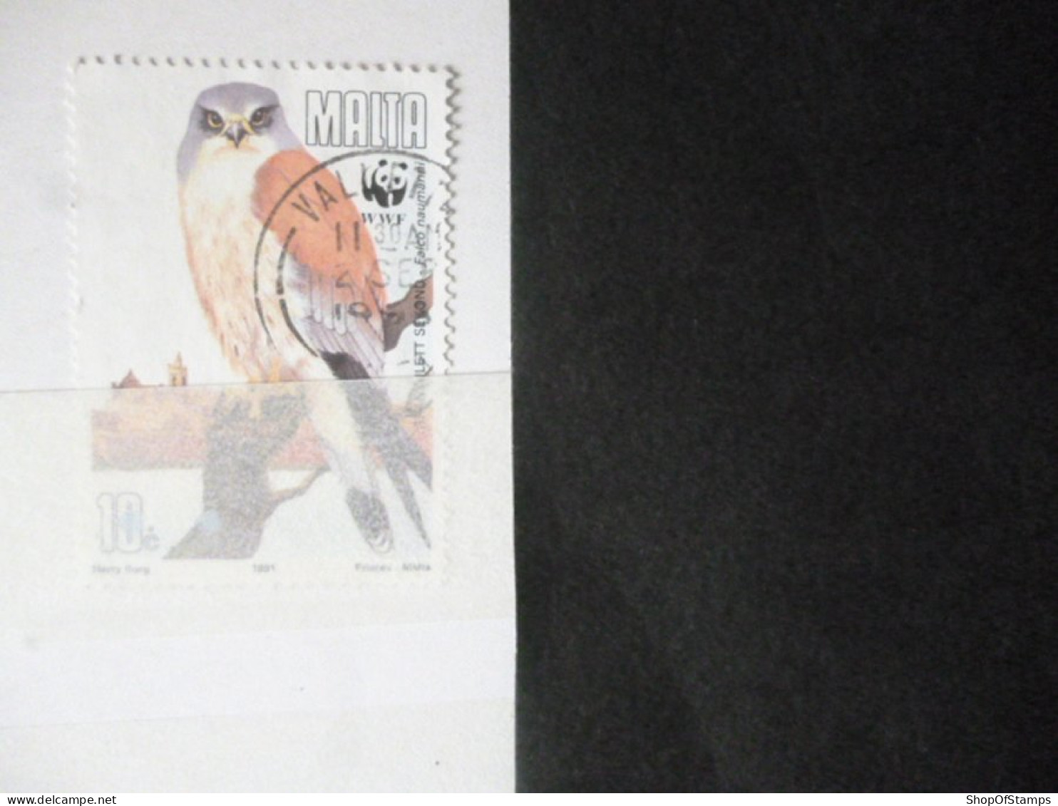 MALTA SG WWF STAMP FINE USED - Malta