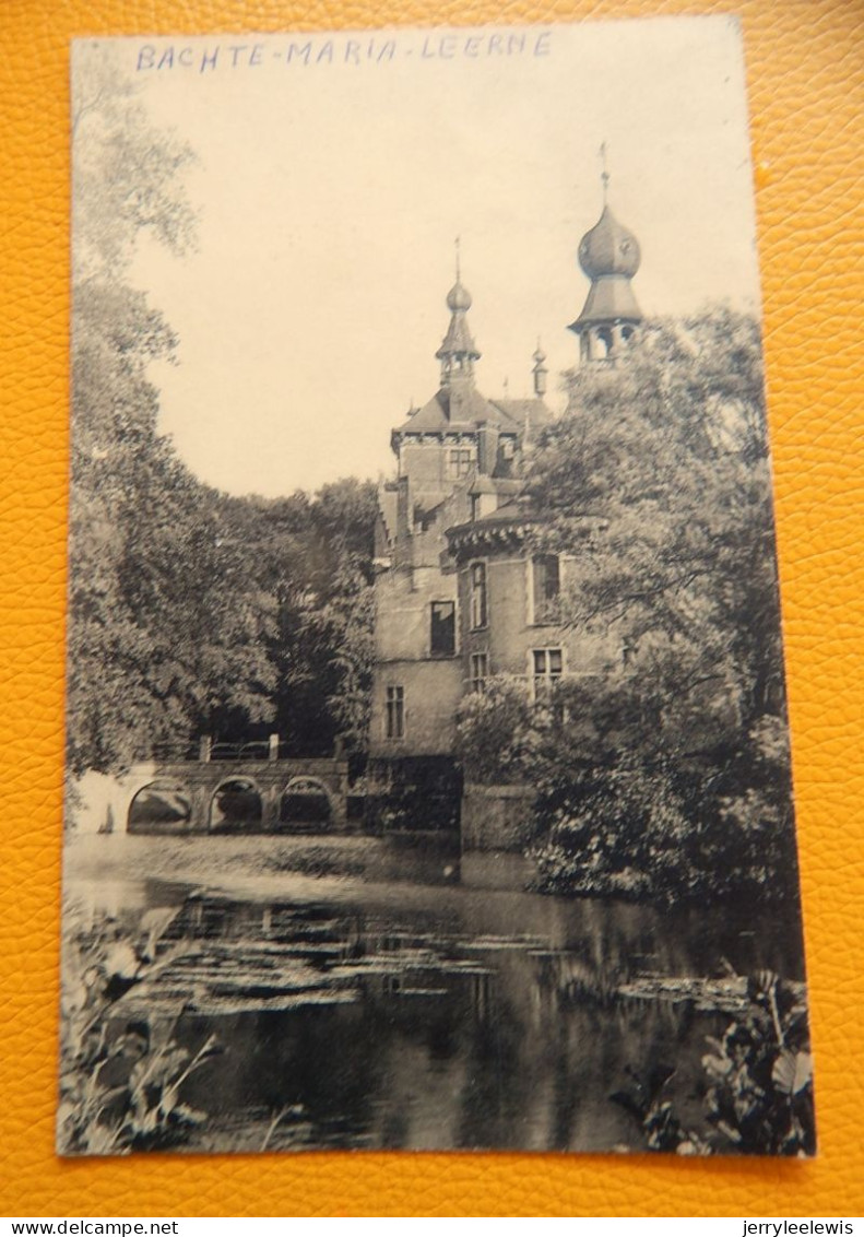 BACHTE-MARIA-LEERNE  - Kasteel Oydonck  - Zijkant - Deinze