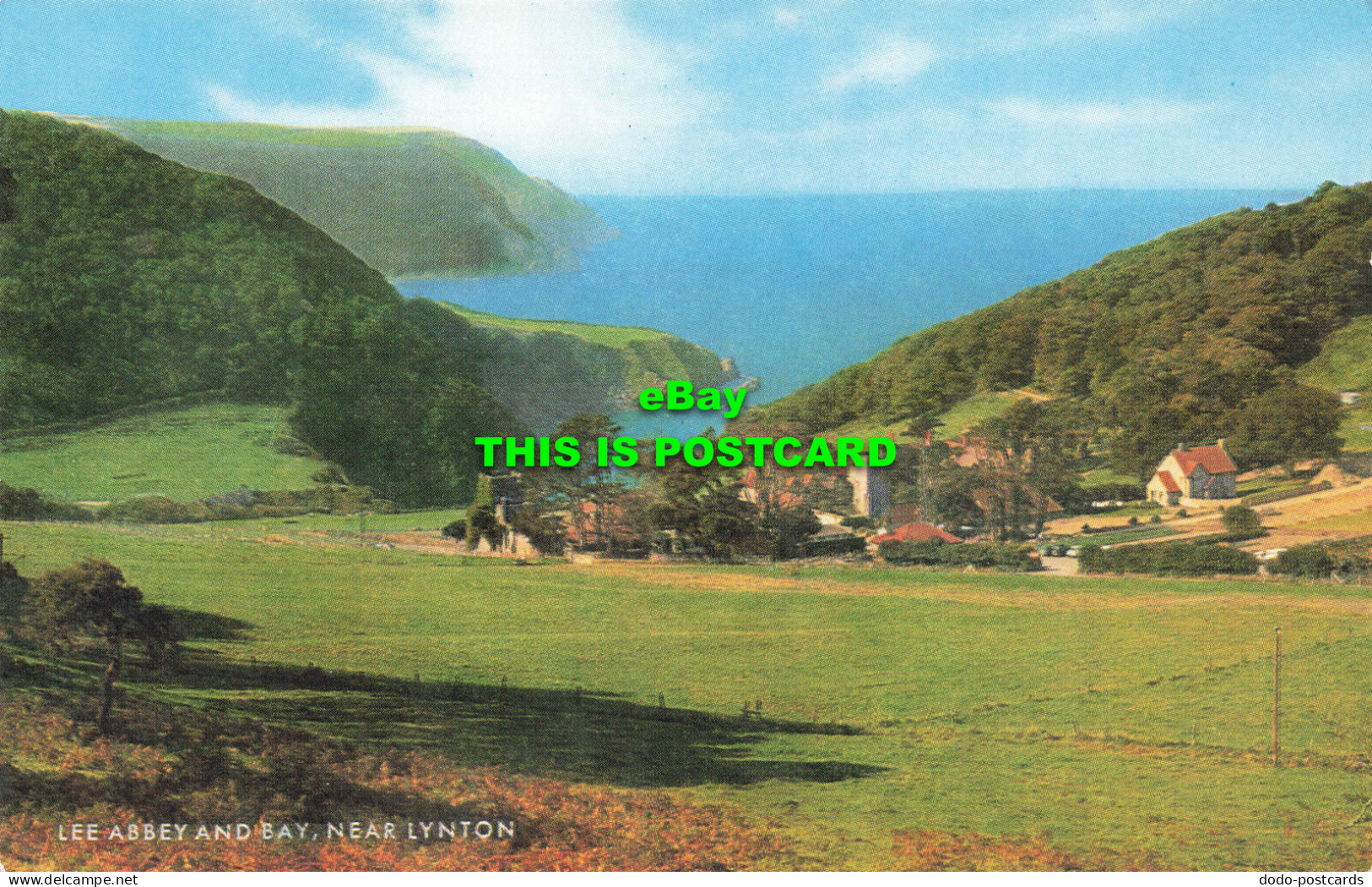 R573308 Lee Abbey And Bay. Near Lynton. Salmon - Wereld