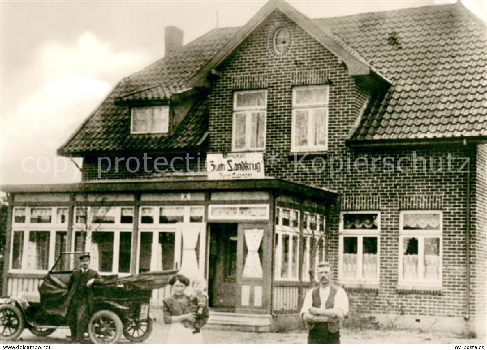 73651795 Norderstedt Historisches Lokal Luedemann Zum Sandkrug Im Jahre 1915 Nor - Norderstedt