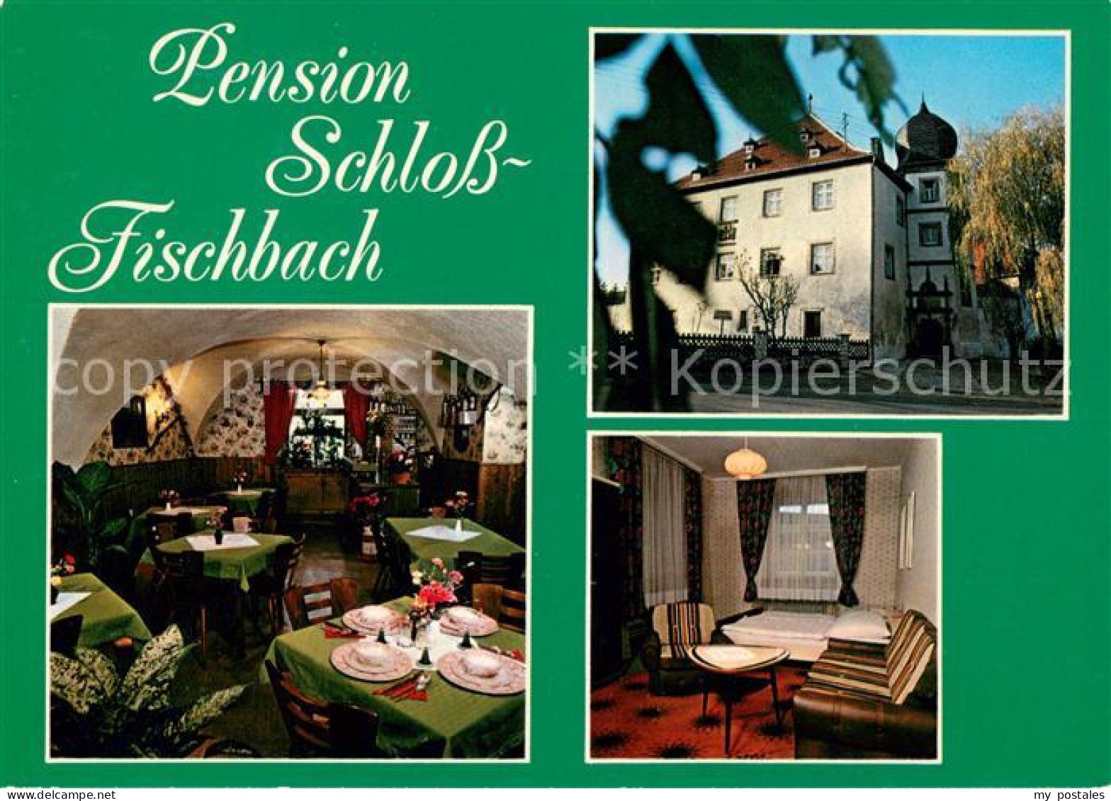73651793 Fischbach Kronach Pension Schlos Fischbach Gaststube Zimmer Fischbach K - Kronach