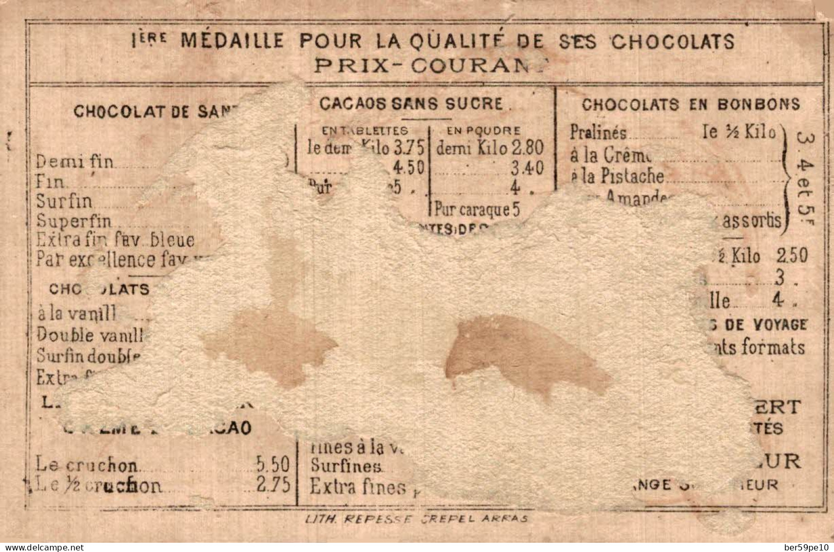 CHROMO CHOCOLAT IBLED PARIS MONDICOURT UN ASTRONOME AUDACIEUX - Ibled