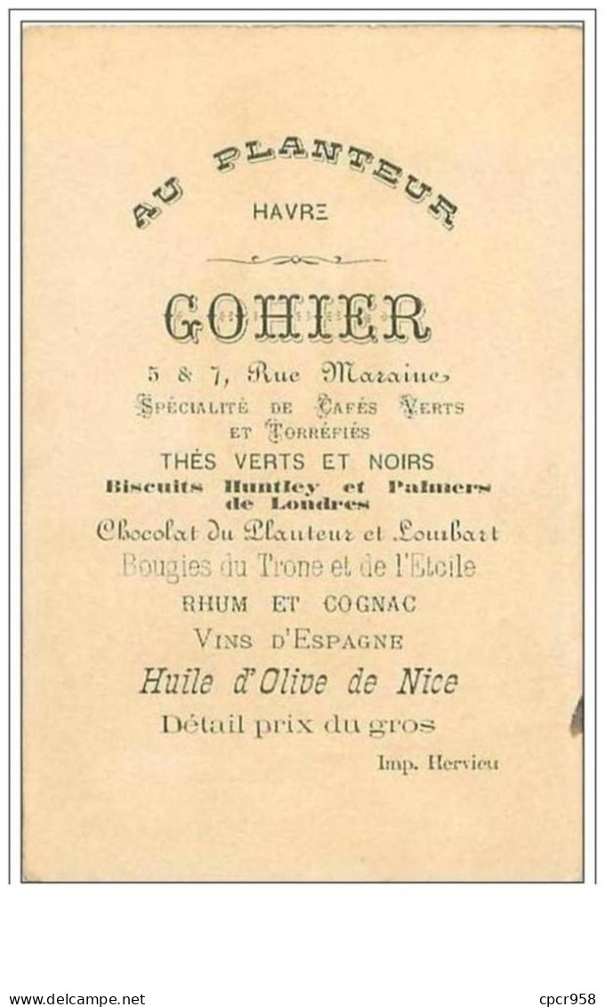 CHROMOS.AU PLANTEUR GOHIER.n°130.GARCONNET PECHEUR - Tea & Coffee Manufacturers