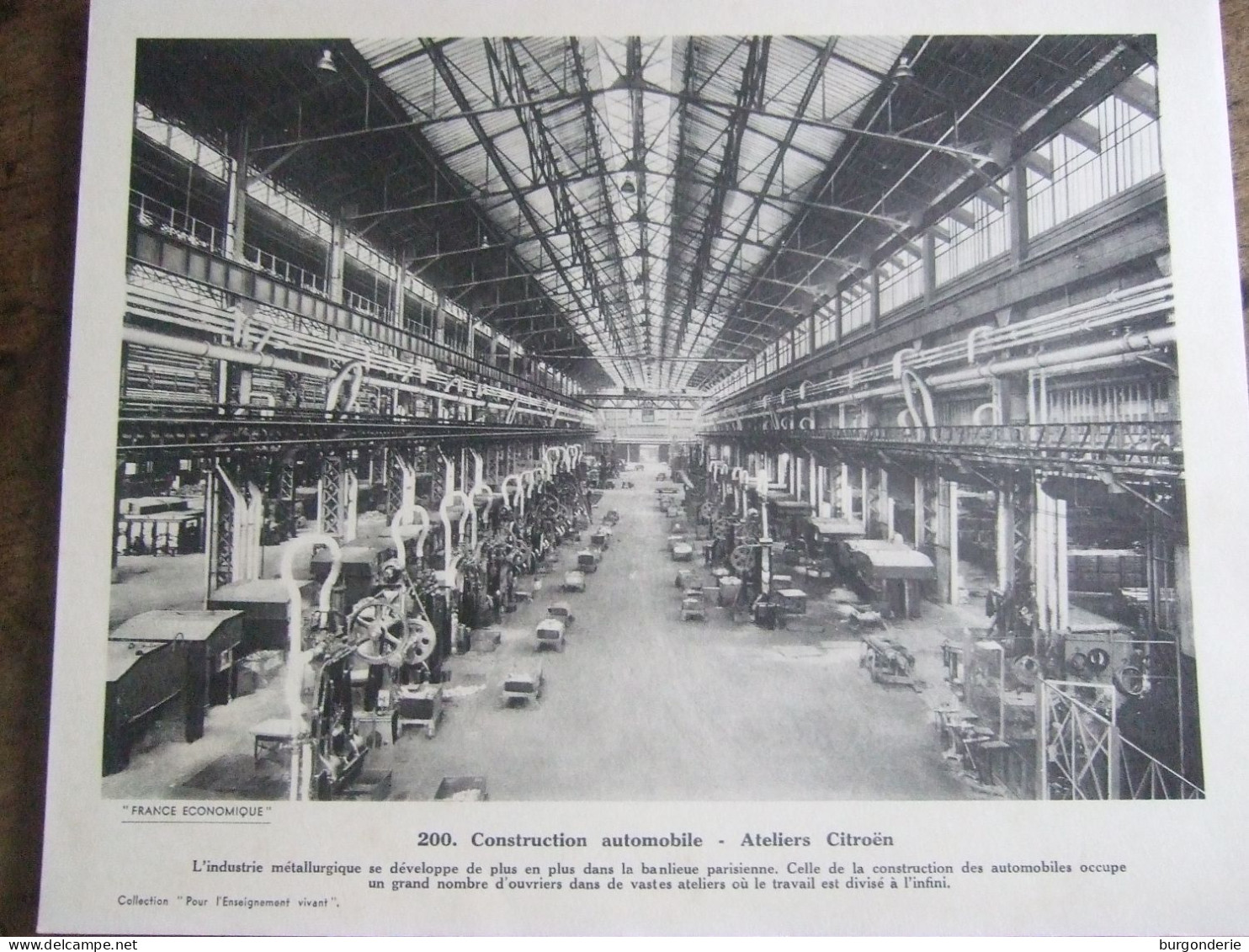 CONSTRUCTION AUTOMOBILE / ATELIERS CITROËN - Geografia