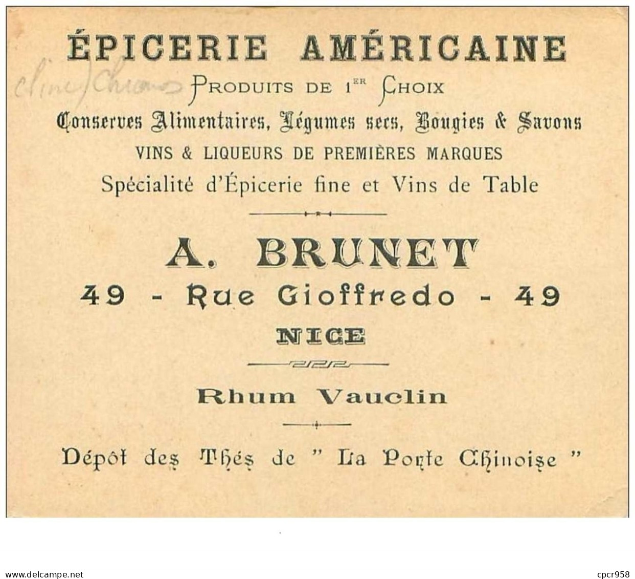 Chromos .n°40280 . Thes A La Porte Chinoise.12 Cm X 10 Cm . Chine. Admirez Madame - Tea & Coffee Manufacturers