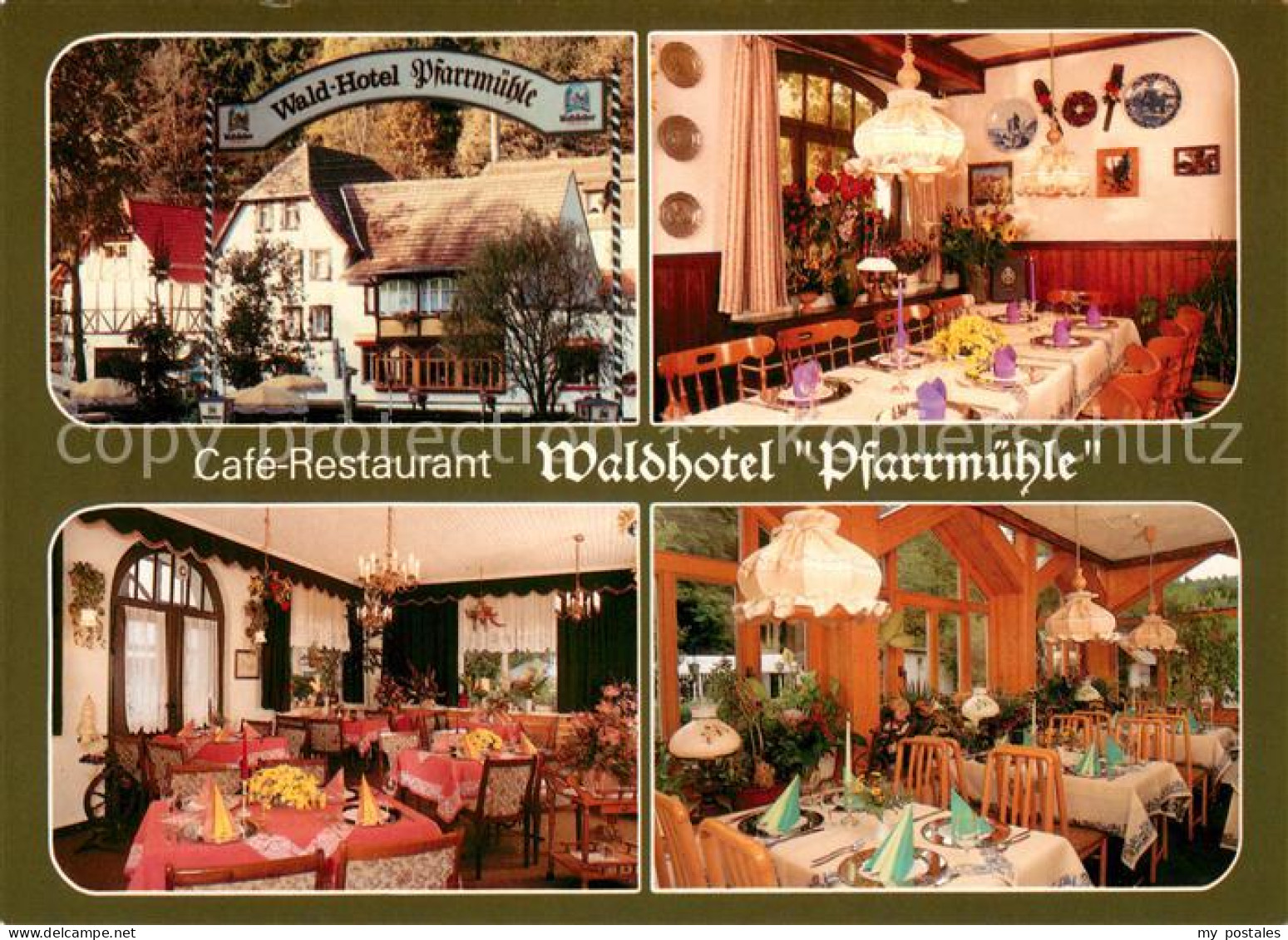 73651753 Eisenberg Thueringen Cafe Restaurant Waldhotel Pfarrmuehle Gastraeume E - Eisenberg