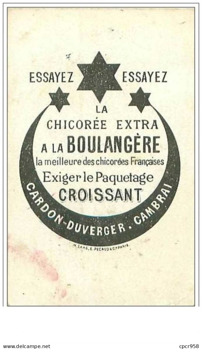 CHROMOS.LA CHICOREE EXTRA A LA BOULANGERE.n°108.METIER.VITRIER - Tea & Coffee Manufacturers