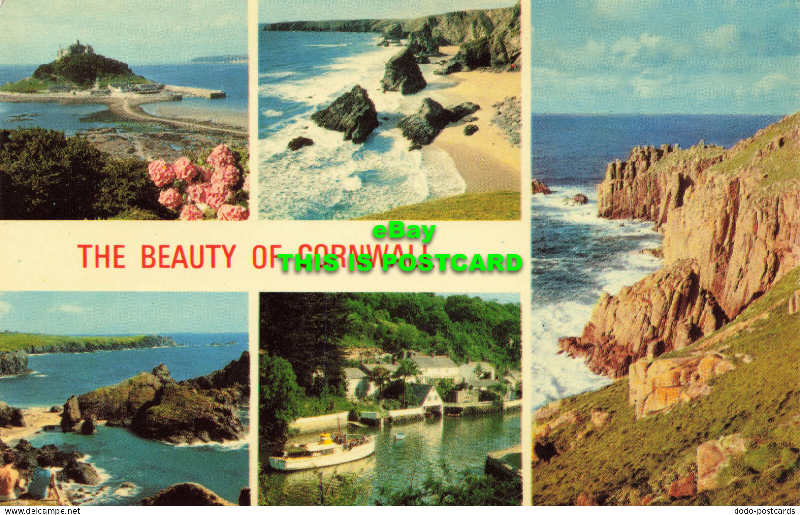 R573346 Beauty Of Cornwall. Cotman Color Series. Jarrold. Multi View - Monde