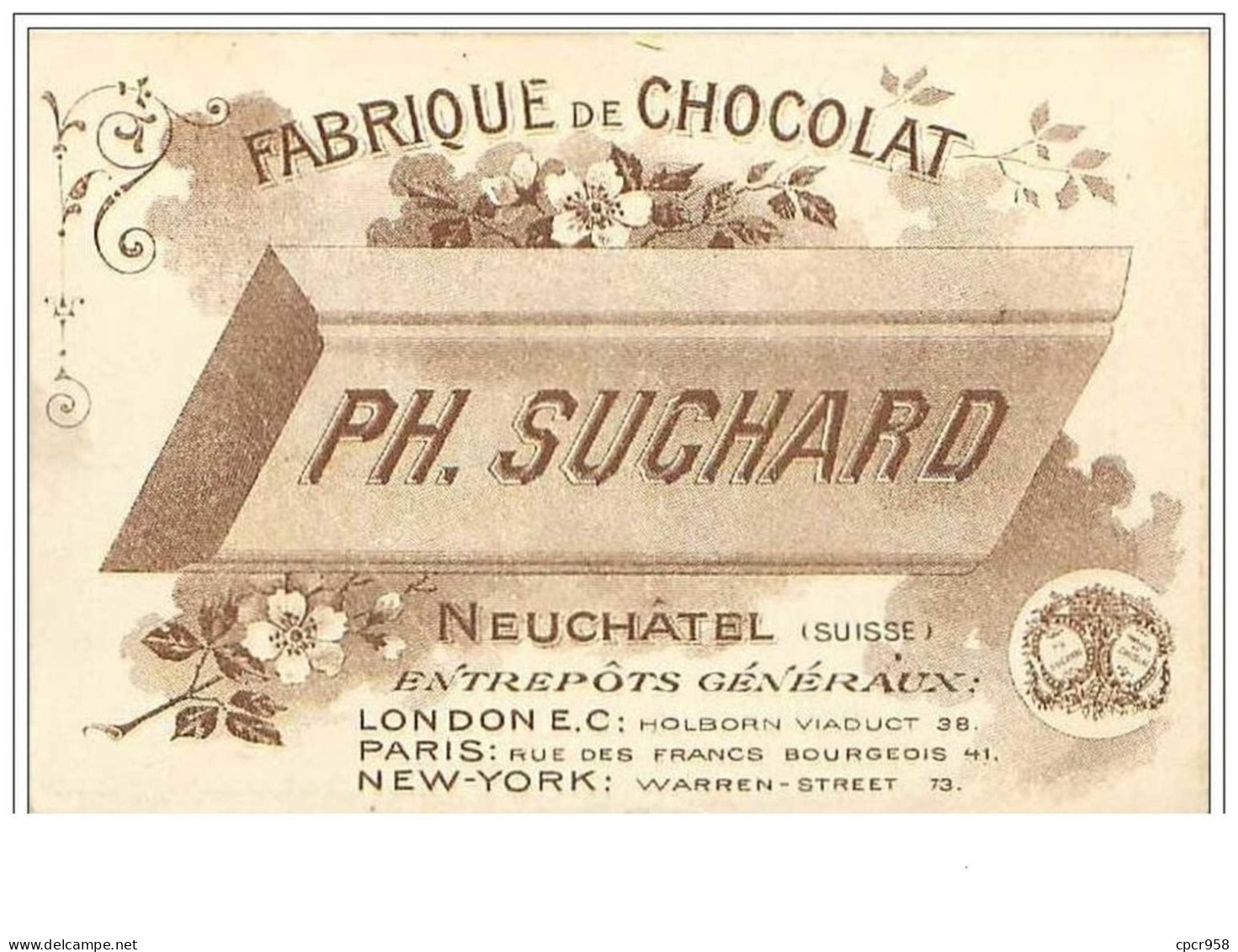 CHROMOS.FABRIQUE DE CHOCOLAT SUCHARD.n°97.WILHELM TELL N°9 - Suchard