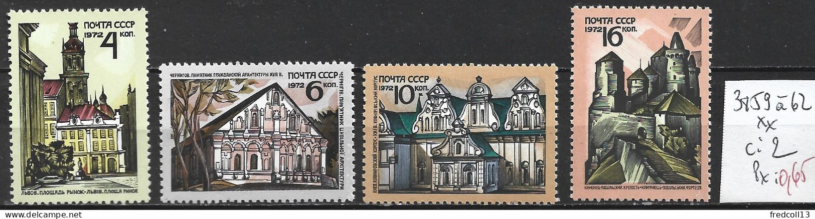 RUSSIE 3859 à 62 ** Côte 2 € - Unused Stamps