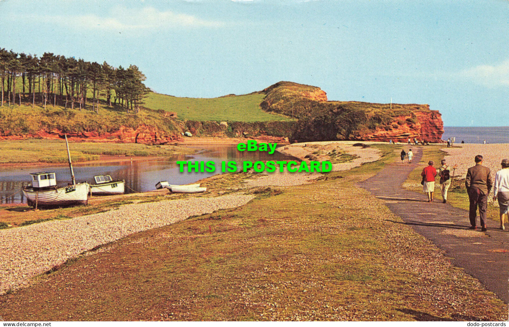 R573354 TC 69. Budleigh Salterton. Estuary Of River Otter And Otter Point. W. R. - Monde