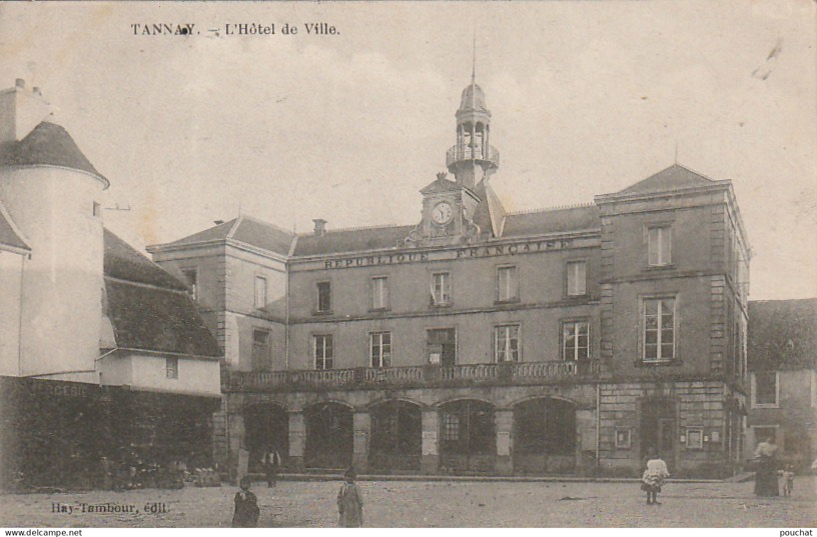 ZY 78-(58) TANNAY - L' HOTEL DE VILLE - 2 SCANS - Tannay