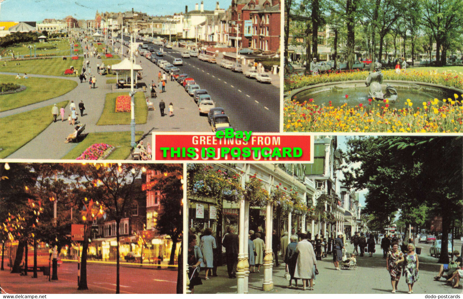 R573368 Greetings From Southport. Dennis. 1977. Multi View - Monde