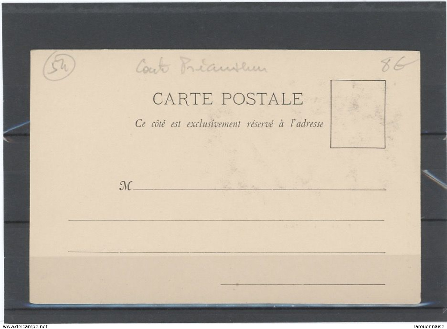 54 -TOUL LE 189 . -CARTE PRECURSEUR- PENSIONNAT DE LA DOCTRINE. - Toul