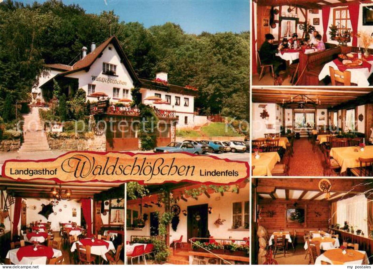 73651723 Lindenfels Odenwald Landgasthof Waldschloesschen Heilklimatischer Luftk - Otros & Sin Clasificación