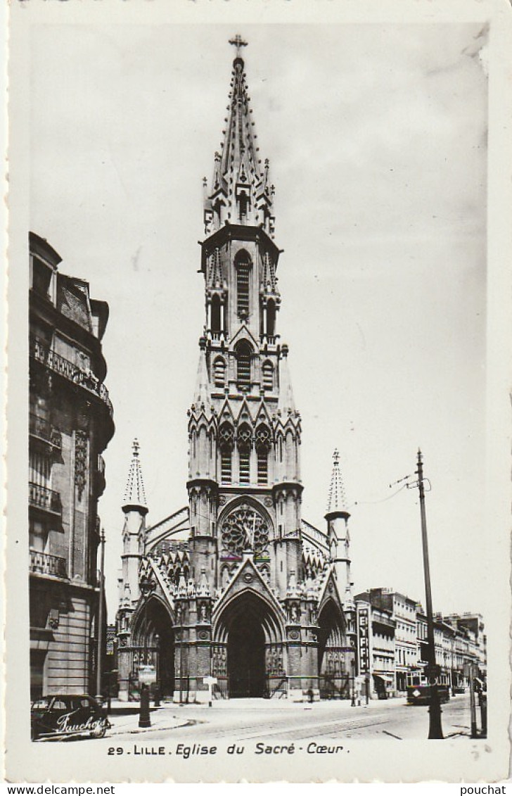 ZY 79-(59) LILLE - EGLISE DU SACRE COEUR - 2 SCANS - Lille