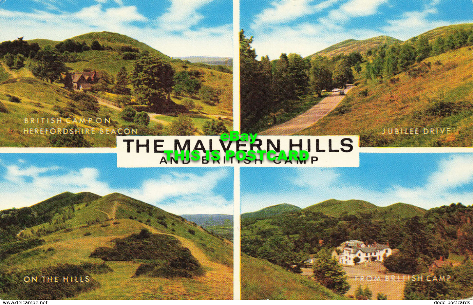 R573389 Malvern Hills And British Camp. Salmon. Multi View - Monde