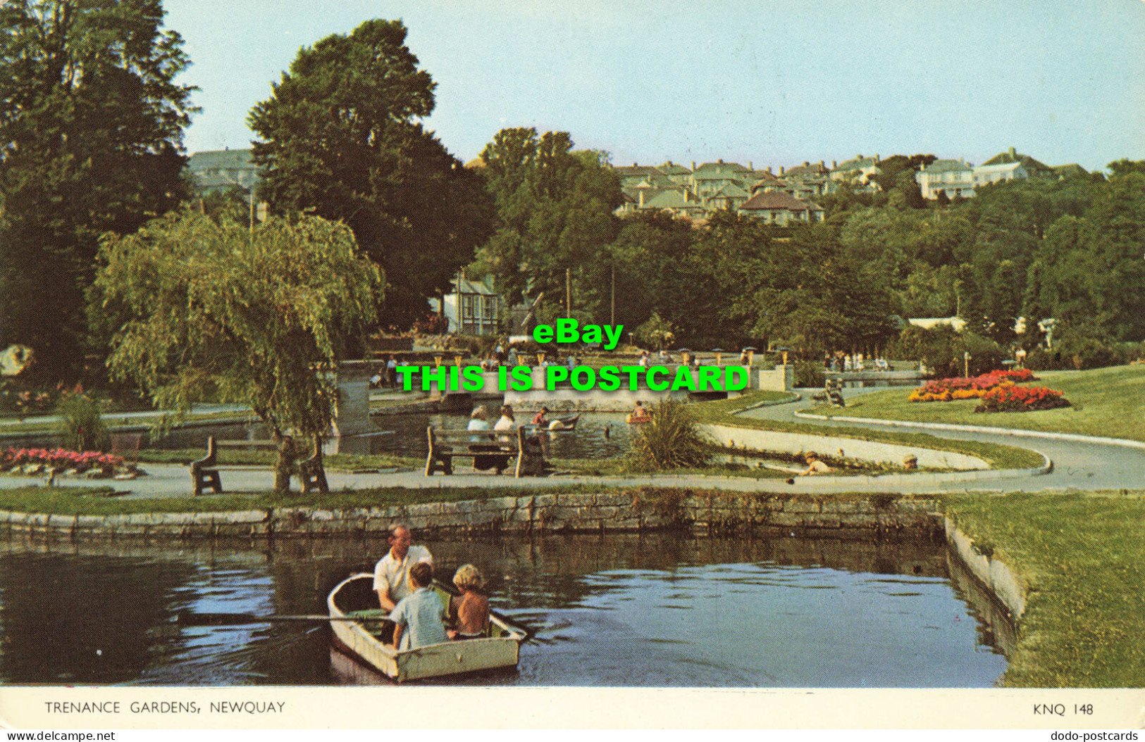 R573394 Trenance Gardens. Newquay. KNQ 148. Cotman Color. Jarrold. 1965 - Monde