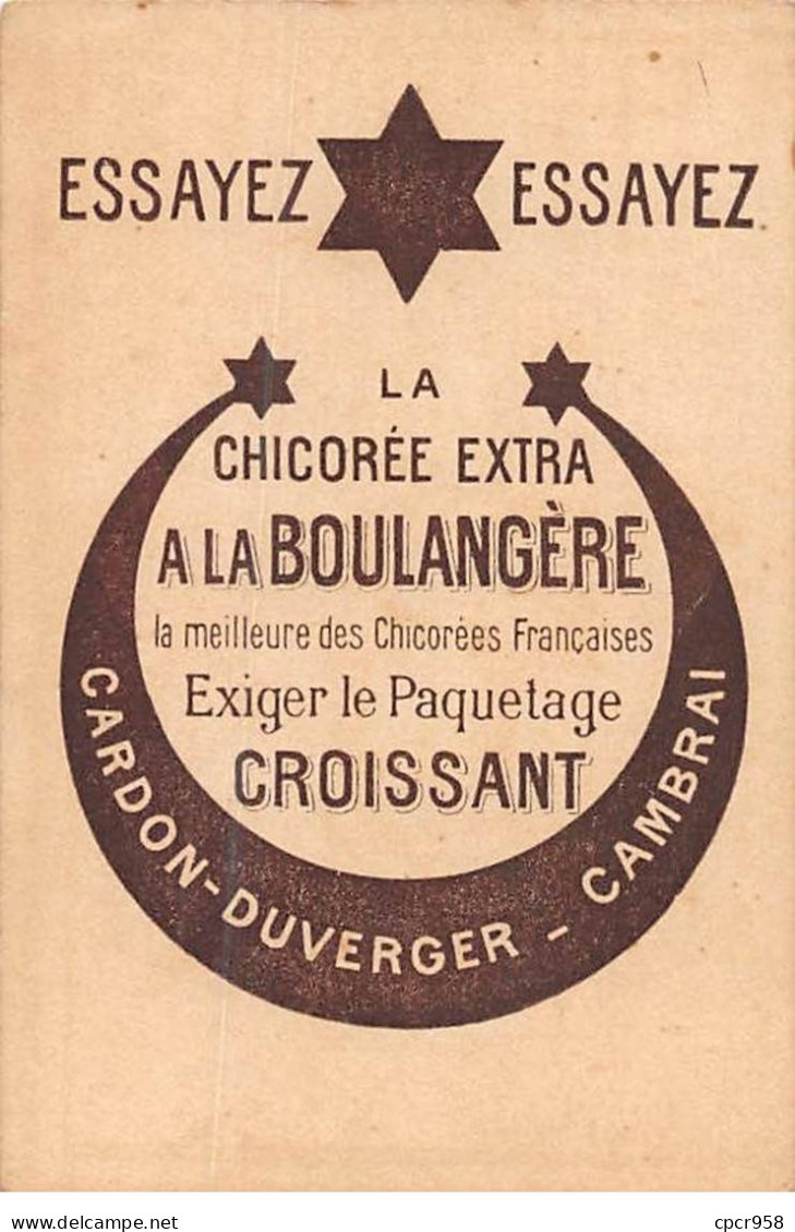 Chromos.AM16368.7x10 Cm Environ.Chicorée.A La Boulangère.Première Parure - Tea & Coffee Manufacturers